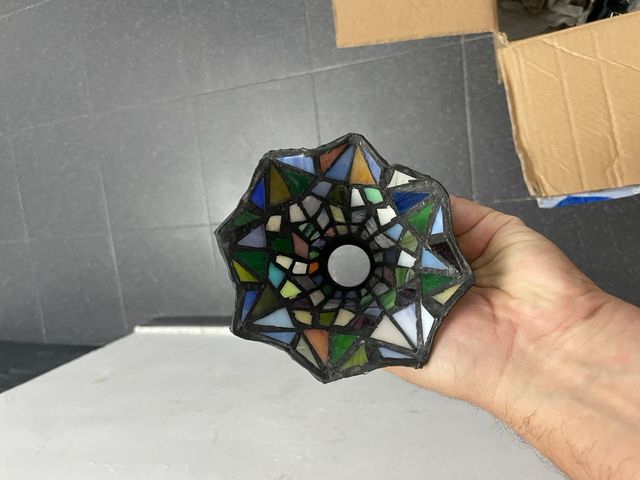 Ventilador de techo tiffany