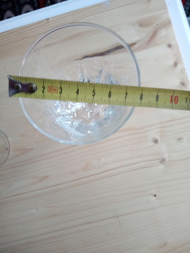 Copas de cristal