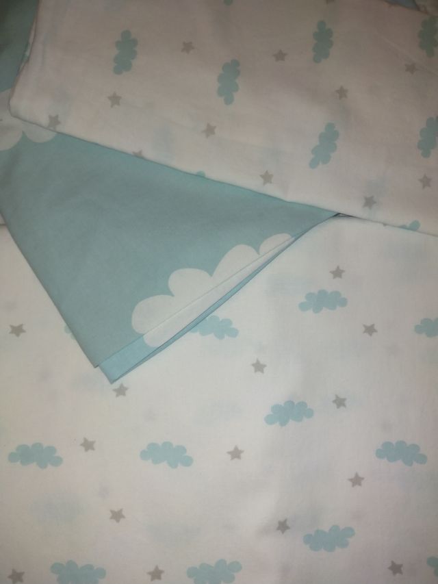 Juego sabanas tipo nórdica para cuna