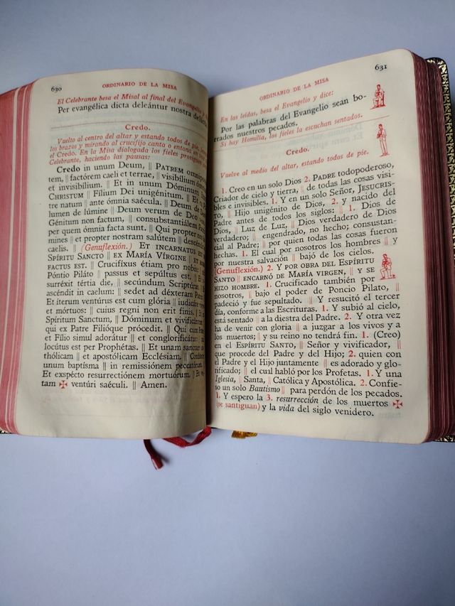 MISAL COMPLETO ESPAÑOL 1962