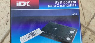 DVD reproductor para 2 pantallas con juegos