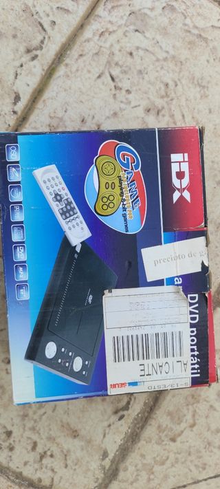 DVD reproductor para 2 pantallas con juegos