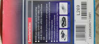 DVD reproductor para 2 pantallas con juegos