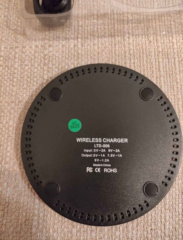 Caricabatterie wireless ricarica rapida