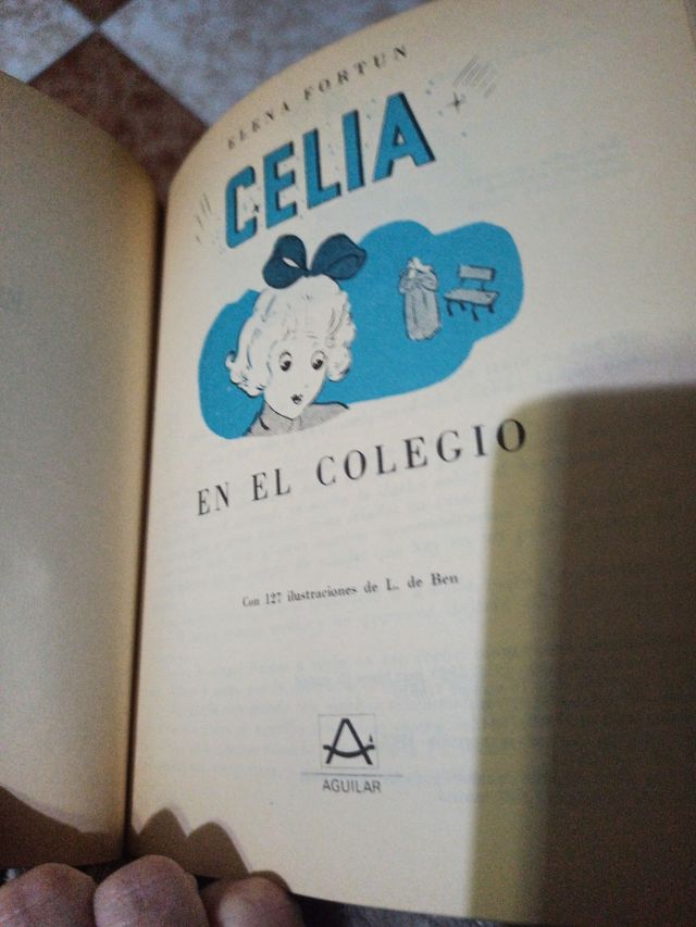Celia en el colegio
