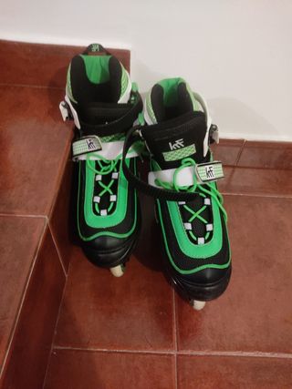 PATINETES EN LÍNEA TALLA 39/42 (Bolsa a parte 13€)
