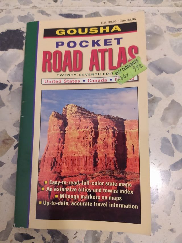 Pocket Road Atlas - Mapas de Norteamérica