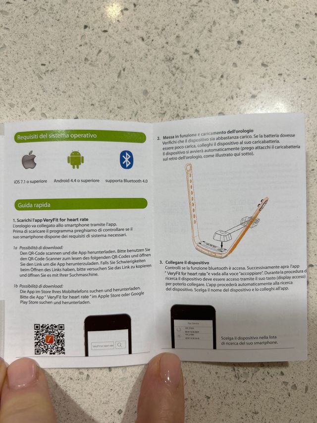 Fitbit nero - per sistema Apple e Android