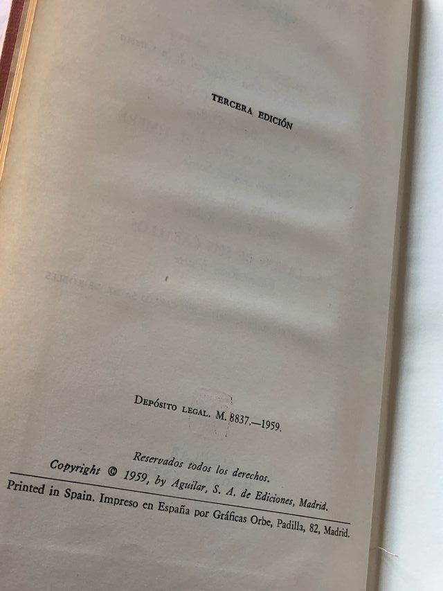 Teatro Español 1949-50 Ed. Aguilar Madrid 1959