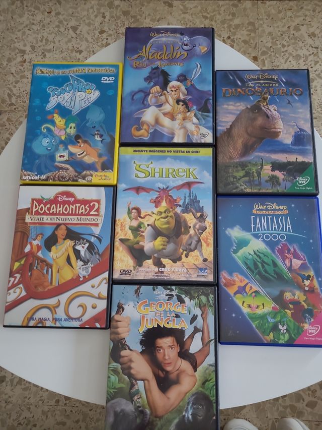 lote 7 DVD infantil