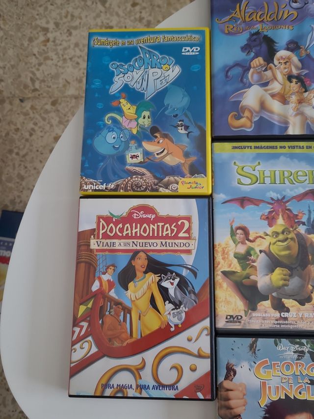 lote 7 DVD infantil