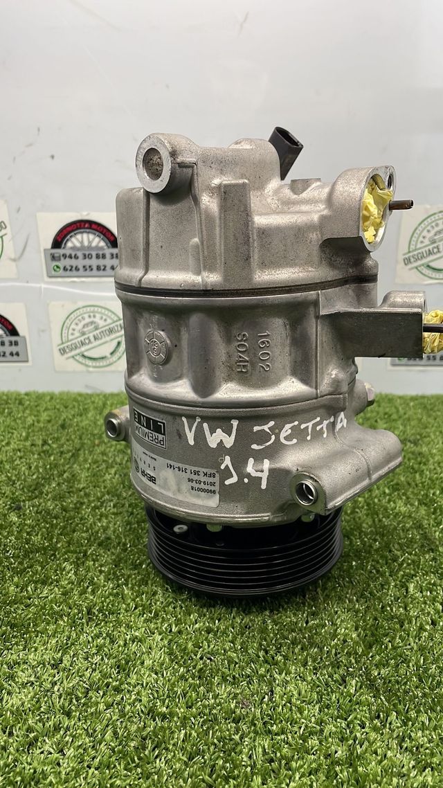 COMPRESOR DE AIRE ACONDICIONADO VW JETTA\/GOLF V de segunda mano por 90 EUR en Boroa en WALLAPOP