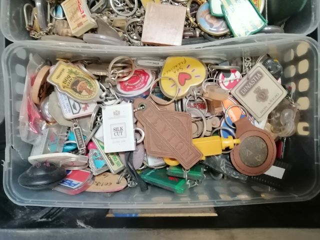 Set di 100 portachiavi assortiti