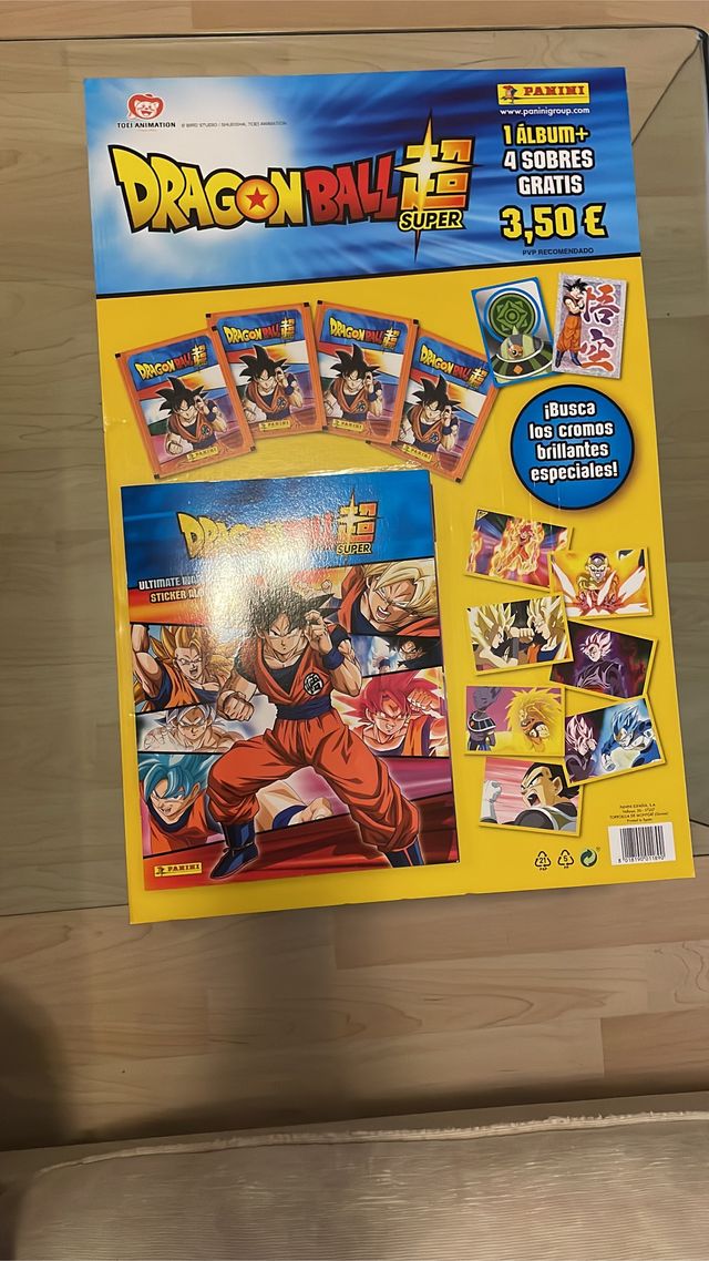 Album Cromos Panini Dragon Ball Super