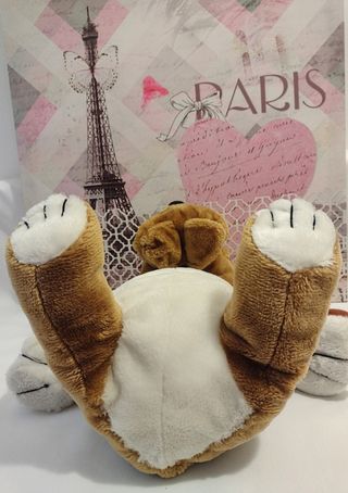 PERRITO DE PELUCHE 
MIDE: 42 CM