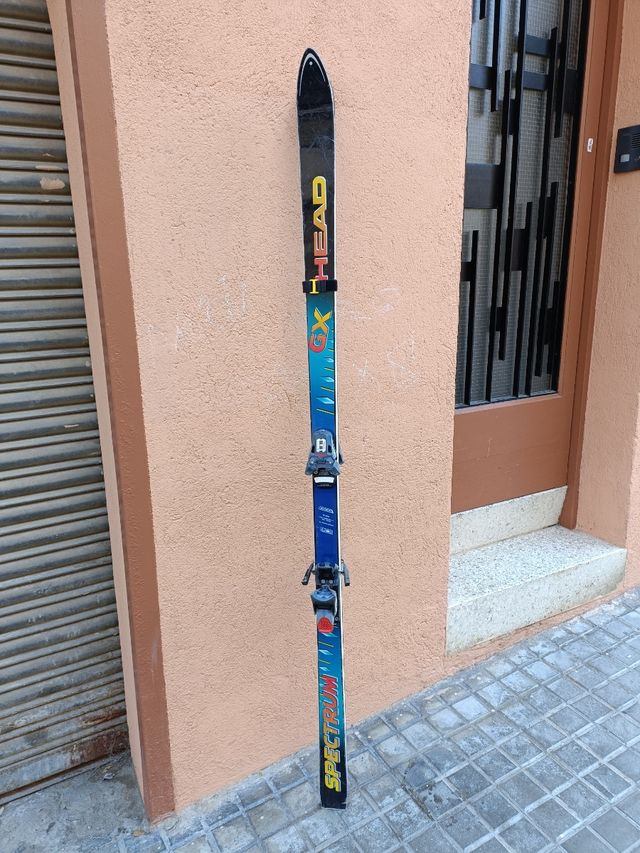 Esquís con bastones