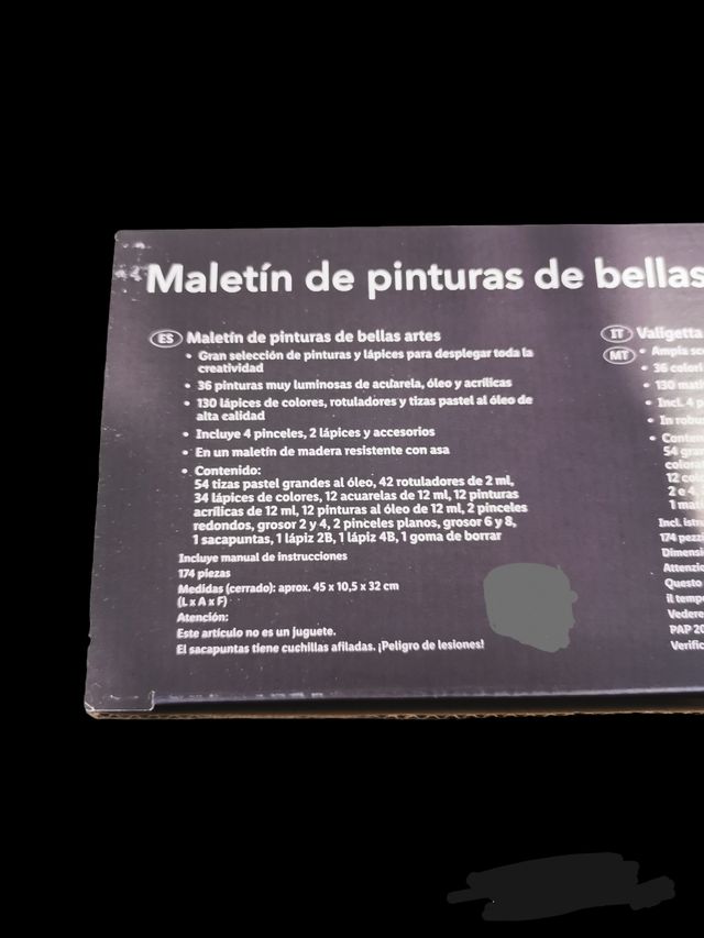 Maletin de pintura
