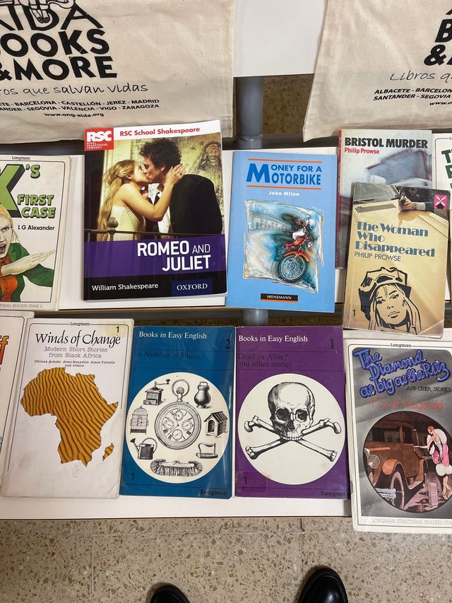 Libros graduados inglés - 1€ cada uno