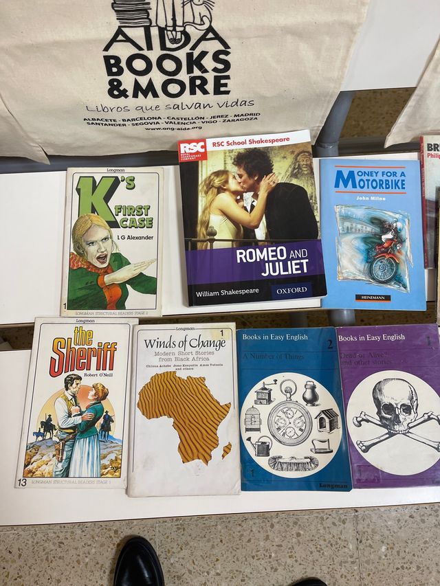 Libros graduados inglés - 1€ cada uno