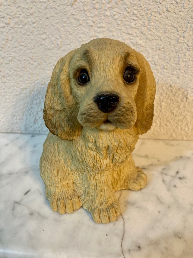 Figura / Hucha Perro Cocker 🐶