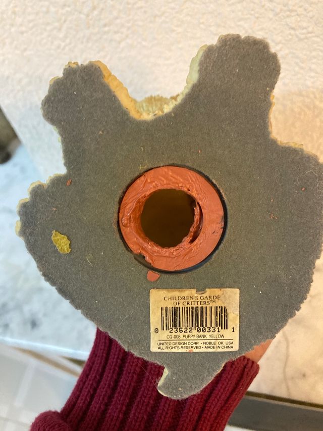 Figura / Hucha Perro Cocker 🐶