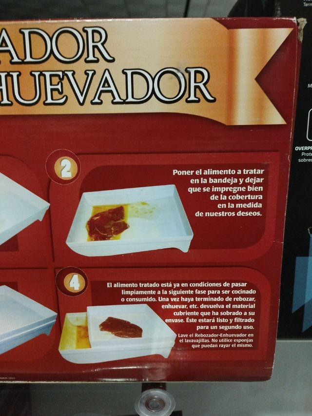 Rebozador enhuevador 