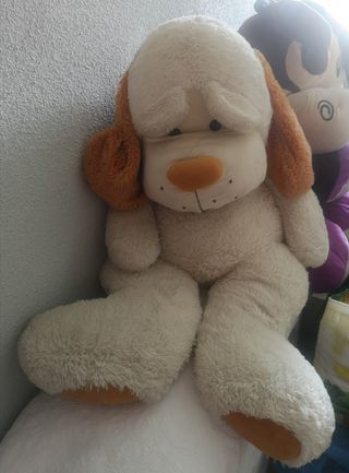 Peluche Perro beige
