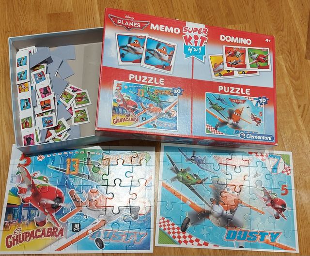 Super Kit Clementoni 4 en 1