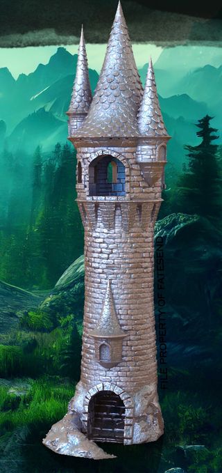 Torre dados juegos rol