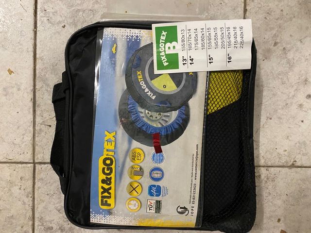 Cadenas textiles de nieve