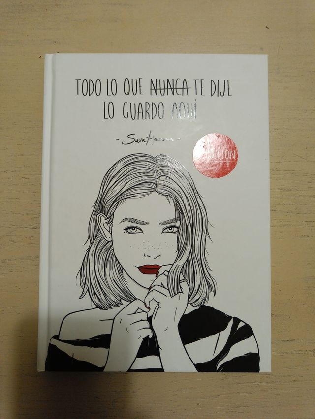 Libro Todo lo que nunca te dije lo guardo aquí