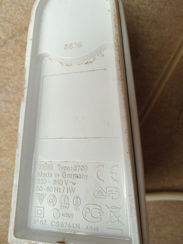 cargador cepillo de dientes Philips y Braun