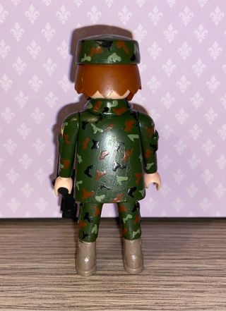 Playmobil militar uniforme árido 