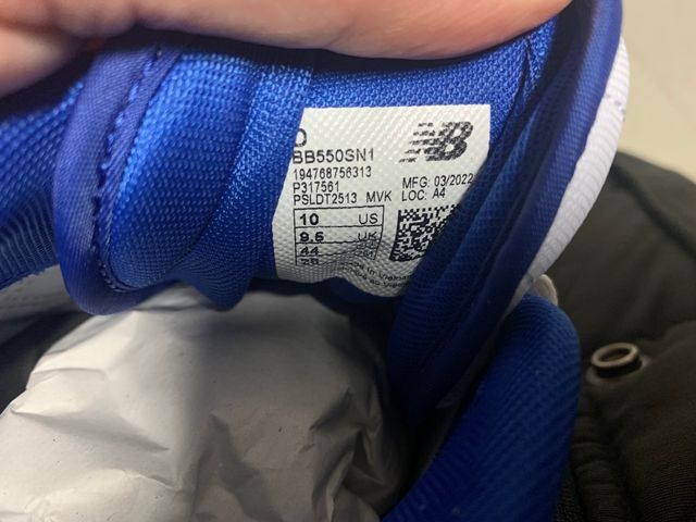 New Balance 550 n. 44 NUOVE