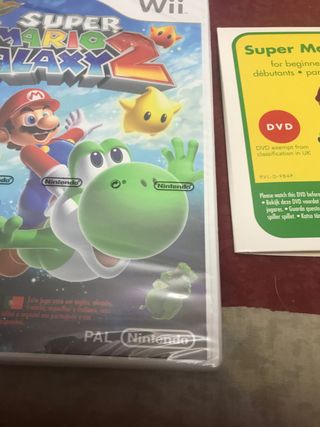 Súper Mario galaxy 2 pal esp precintado 