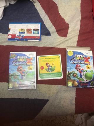 Súper Mario galaxy 2 pal esp precintado 