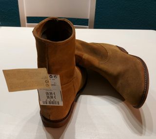 Botín camel Mango Touch 
