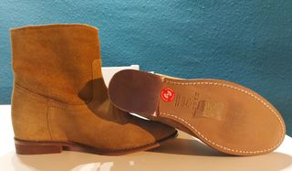 Botín camel Mango Touch 