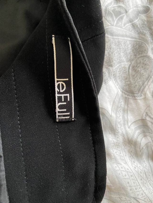 Falda larga de fiesta color negro