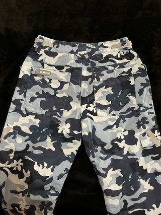 Pantaleón camuflado ( azul y blanco) Esqui Mujer