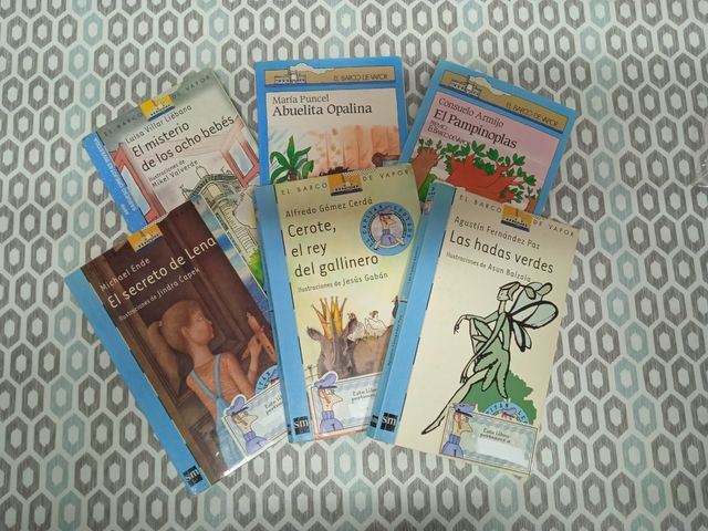 Libros El Barco de Vapor 7 años