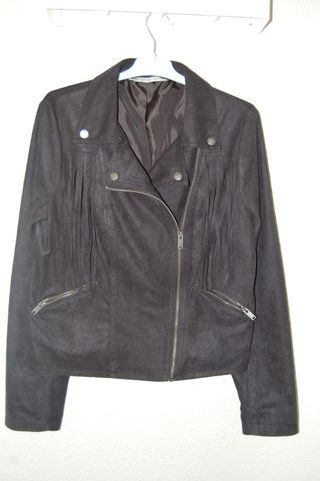 chaqueta flecos ante