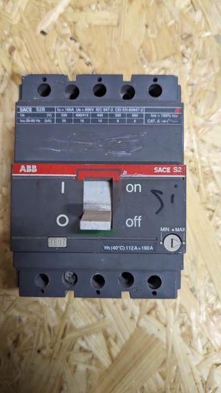 Interruptor Automático ABB S2B 160A 690V 3P