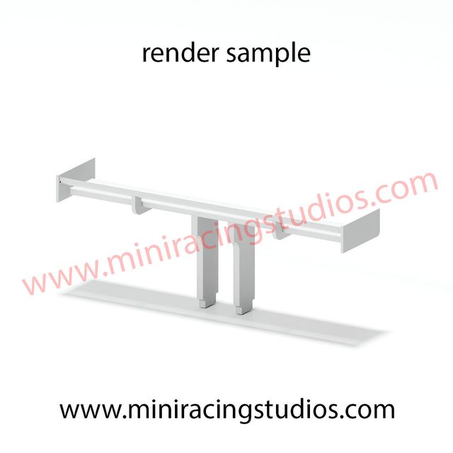 Aleron 3D Oreca DALLARA SPIRIT Flexible o Rígido