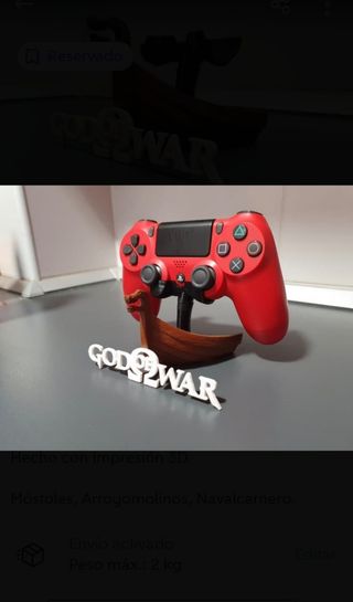 Soporte mando Ps4 o Ps5