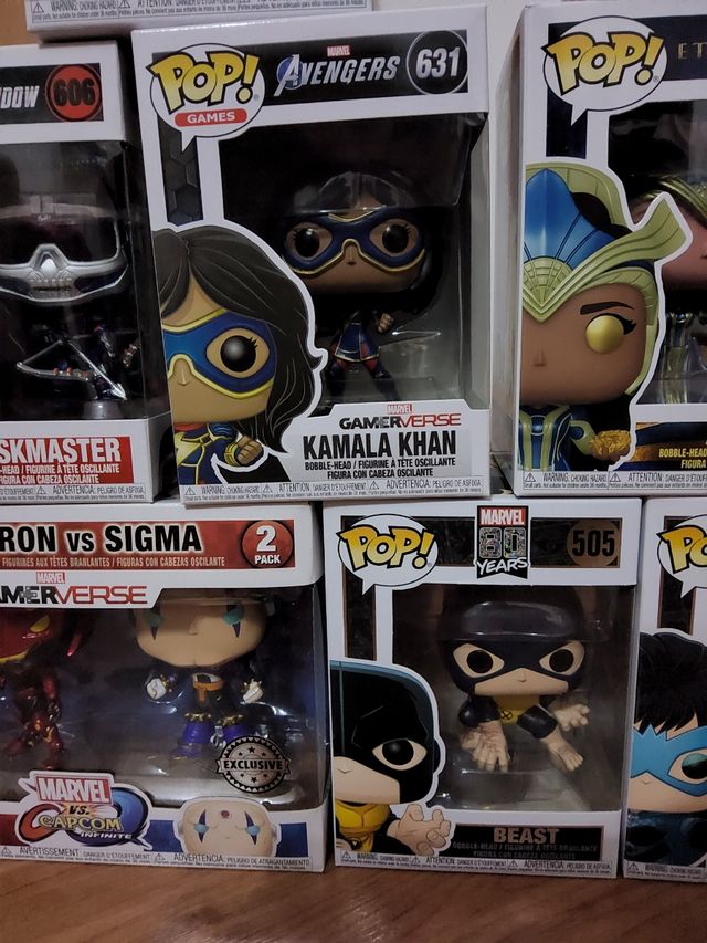 11 funko pop Marvel