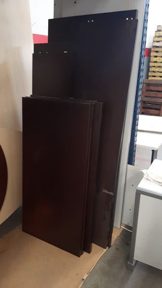 Tablero wengué mesa escritorio despacho. Ref TB04