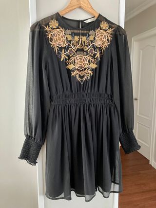 Vestido fiesta Zara XS