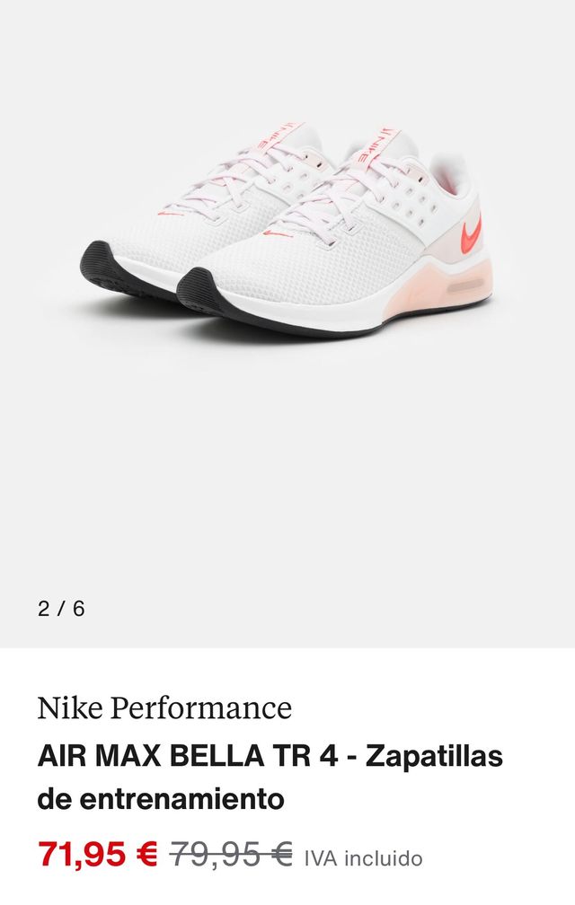 Nike air max bella 