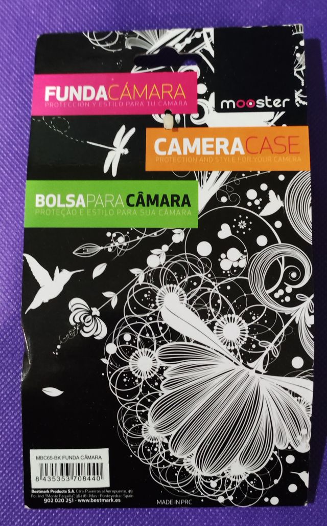 Funda protectora cámara o multiusos neopreno.Nueva